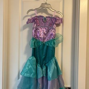 EUC Disney Ariel dress. 5-6.